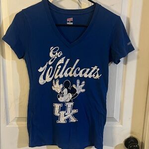 Soffe Blue Wildcats Womens T-Shirt
